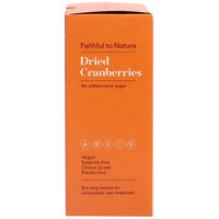 Faithful to Nature Dried Cranberries